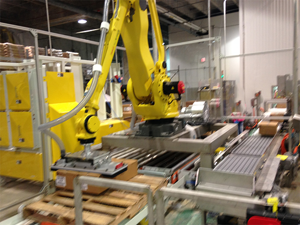 Robot Case Palletizer